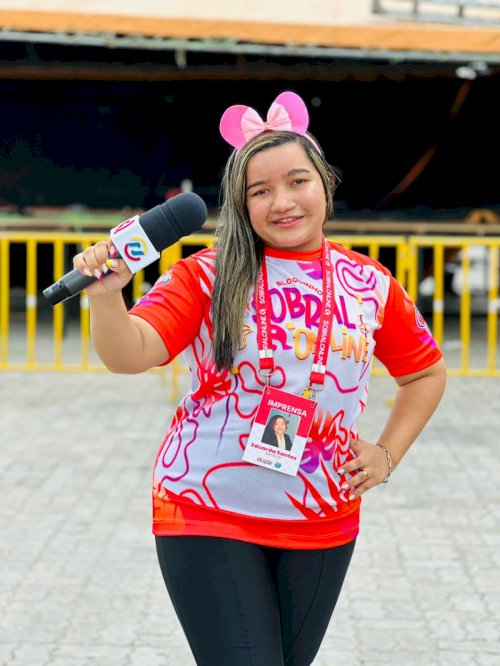 Repórter Eduarda Santos // Cobertura Carnaval 2026 de Santana do Acaraú // Sobral Online