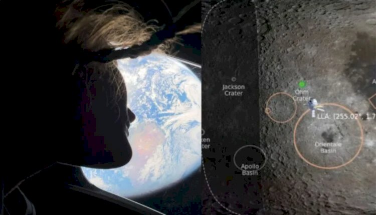 Astronauta da missão Artemis II relata crateras brilhantes na Lua durante sobrevoo